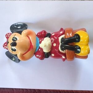 Vintage 1968 DISNEY* Minute Mouse coin back complete w/ original rubber stopper